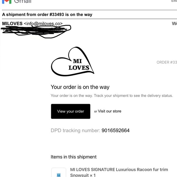 Baby Snowsuit by Mi Loves - NEVER WORN - Picture 8 of 8